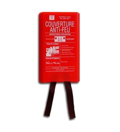 Safety blanket 120x120mm-wall red square box