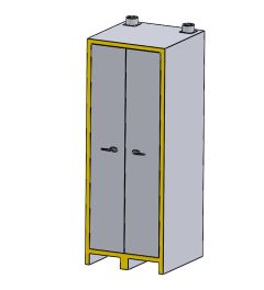 Cabinet for 1x220L drum