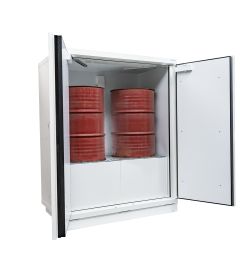 Cabinet for 2x220L drums