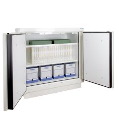 Fire-proof file cabinet 90 min working cover 2 doors