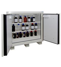 Fire-proof safety cabinet 90 min WC 2 doors equipped