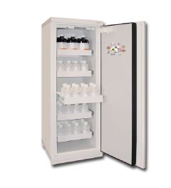 Fire-proof cabin 90 min tall 1 door equip w/4 drawers