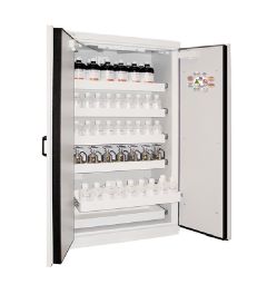 Fire-proof cabin 90min tall 2 doors equip w/4 drawers