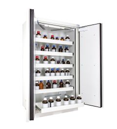 Fire-proof cabin 90min tall 2 doors equip w/6 drawers