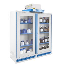 Steel filtering vent cabinet-2 doors-2 compartments