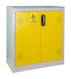2 doors bench cabinet for infectious clinical waste