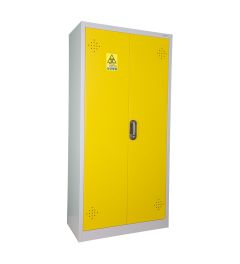 2 doors high cabinet for infectious clinical waste