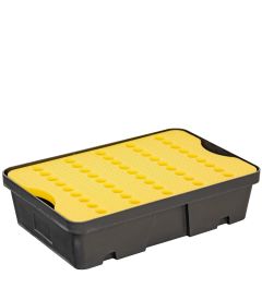 Spill tray 20L-with perforated cover plate