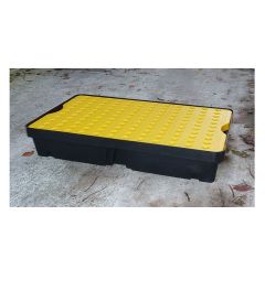 Spill tray 60L-with perforated cover plate