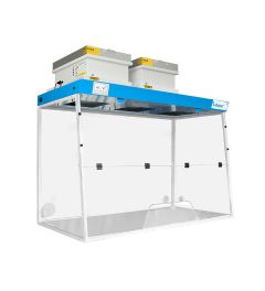 Ductless fume hood H15-Trapeze working open