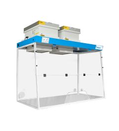 Ductless fume hood H15-Trapeze working open