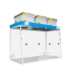 Ductless fume hood H15-Trapeze working open
