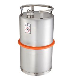 Safety barrel 25L w/ cap 1½" and flame trap