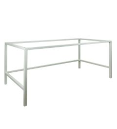 Tubular table with feet for model H18