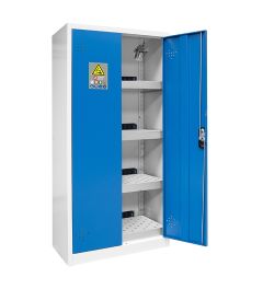 High cabinet with 2 doors