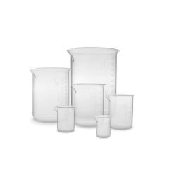 Plastic beaker - TPX - Low form - Graduated