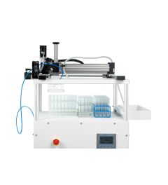Fully automated multi-nozzle media dispenser for non-sterile media - side
