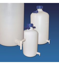 Aspirator bottles with tape - HDPE - 1 pc