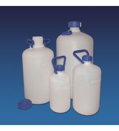 Heavy-walled carboy bottles, narrow neck - HDPE