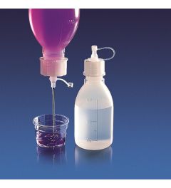 Short spout dropping bottle screw cap - PE - 1 pc