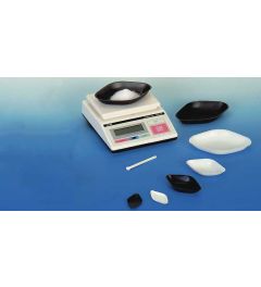 Diamond-shaped weighing boat