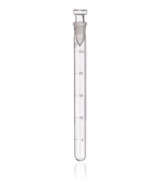 Test tubes graduated with SJ 14/15 with glass stopper-25ml