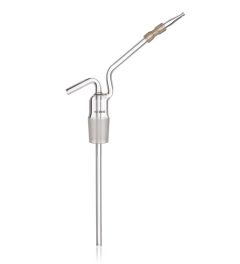 Adapter to rinse SJ 29/32 with rubber joint 180mm