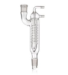 Condenser reflux Friedrichs, helical straight, SJ cone and socket 250ml