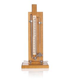 Manometer gauge Woth moveable scale Acc. Anschütz 100 0 100