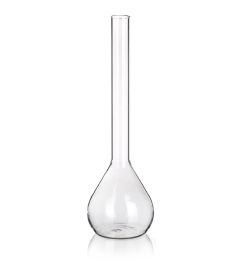 Flask with divided neck