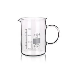 Beakers low form with handle