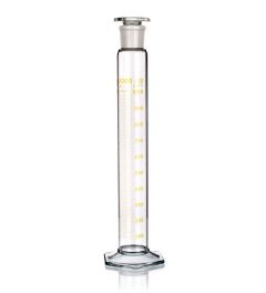 BHPN graduated cylinder with SJ and plastic stopper