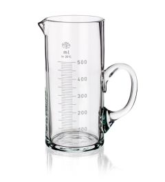 Measure graduated cylindrical with graduation and handle