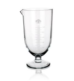 Measure graduated bell shaped pourout