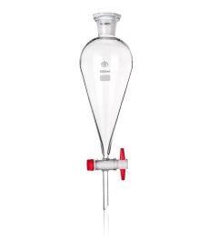 Funnel separatory conical Acc. to Squibb