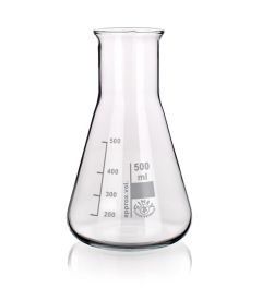 Flasks Erlenmeyer, wide neck