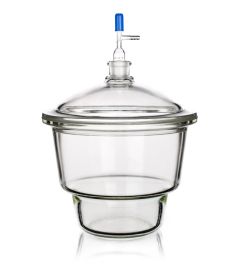 Desiccators with NZ 24/29 and valve