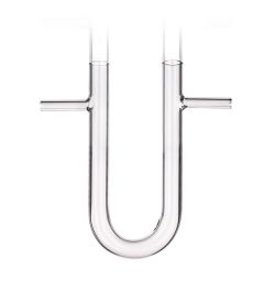 Tube Uushaped with two side arms