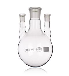 Flask distilling round bottom
