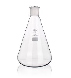 Flask conical acc. Erlenmeyer with SJ