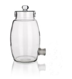 Irrigator barrel shaped with knob