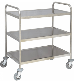 Transport trolley - 3 shelves - VDS
