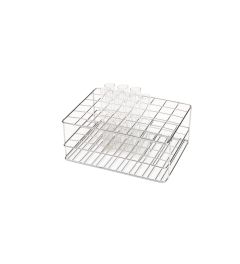 Test tube rack - SS wire - 25mm max tube Ø