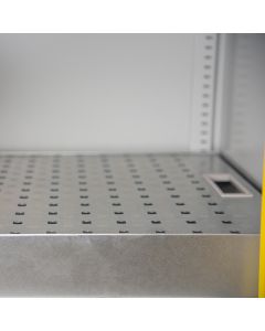 Perforated cover plate for AC 150